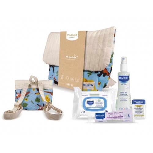 MUSTELA MOCHILA JUNGLA 4 PRODUCTOS