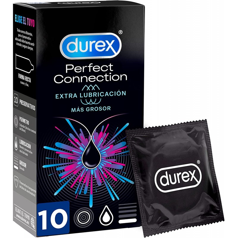 DUREX PERFECT CONNECTION 10 PRESERVATIVOS