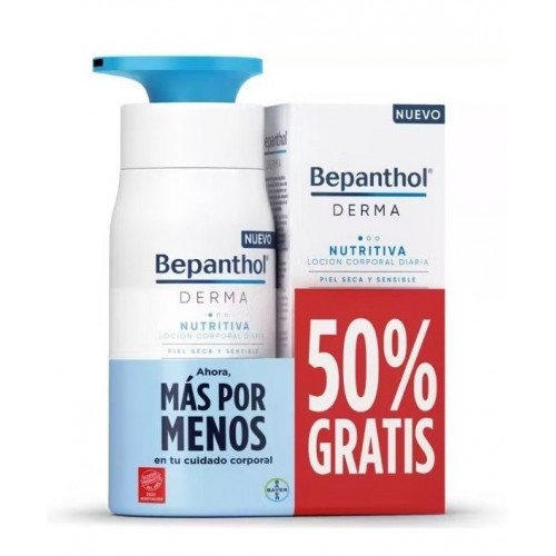 BEPANTHOL DERMA NUTRITIVA LOCION  400 ML+200ML G