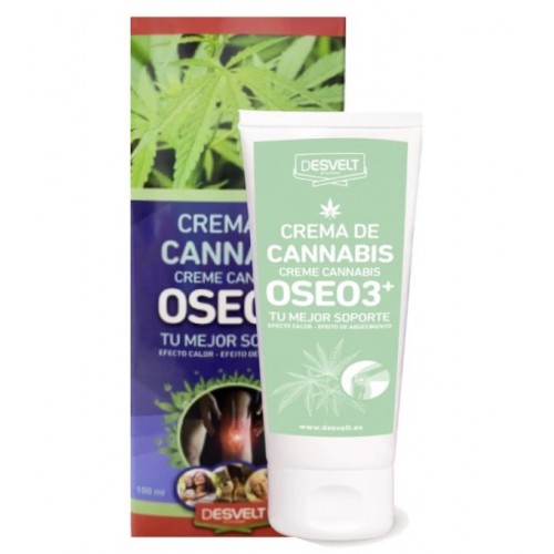 OSEO 3+ CREMA CANNABIS 200 ML.
