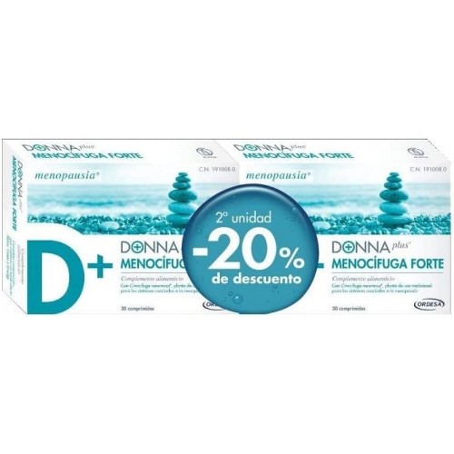 DONNA PLUS MENOCIFUGA NOCHE DUPLO 30 COMP PACK