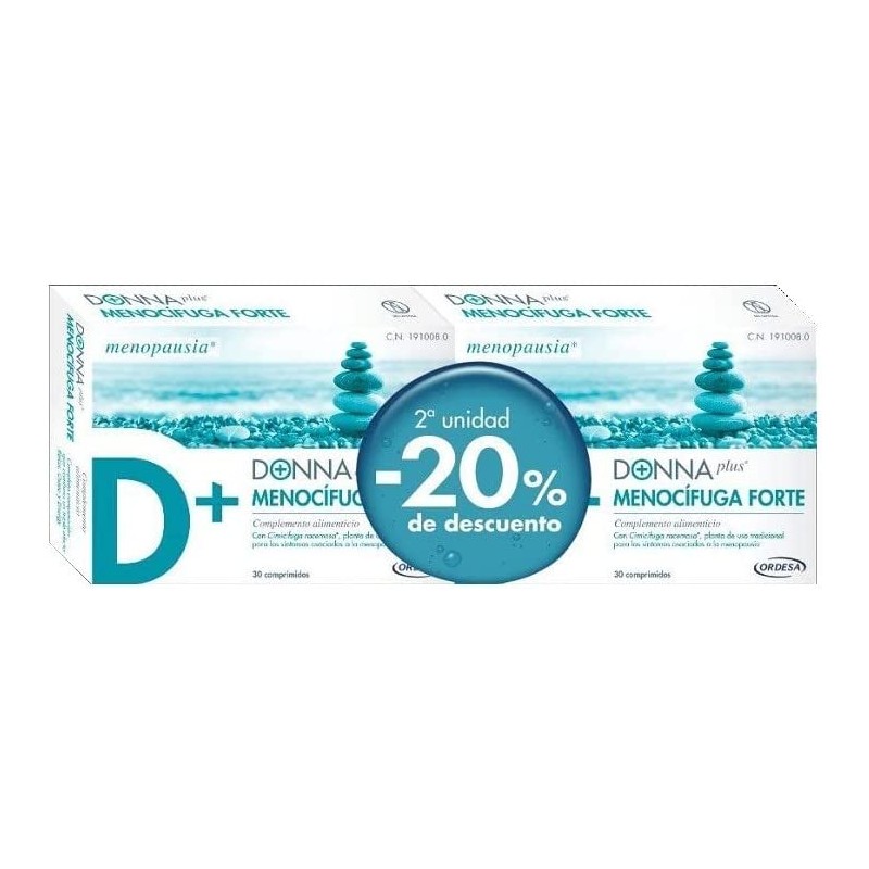 DONNA PLUS MENOCIFUGA NOCHE DUPLO 30 COMP PACK