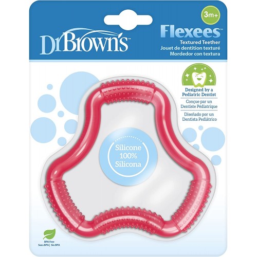 MORDEDOR DR BROWN'S FORMA ARO ROSA