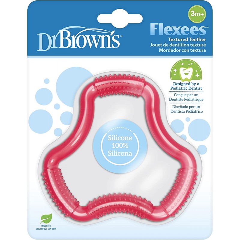 MORDEDOR DR BROWN'S FORMA ARO ROSA