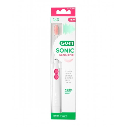 GUM CEPILLO ELECTRICO SONIC SENSITIVE