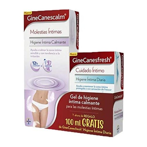 GINE CANESCALM 200 ML+GINECANEFRESH REGALO 100ML