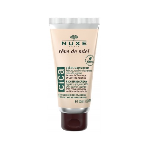 NUXE CREMA MANOS REVE DE MIEL CICA 50ML