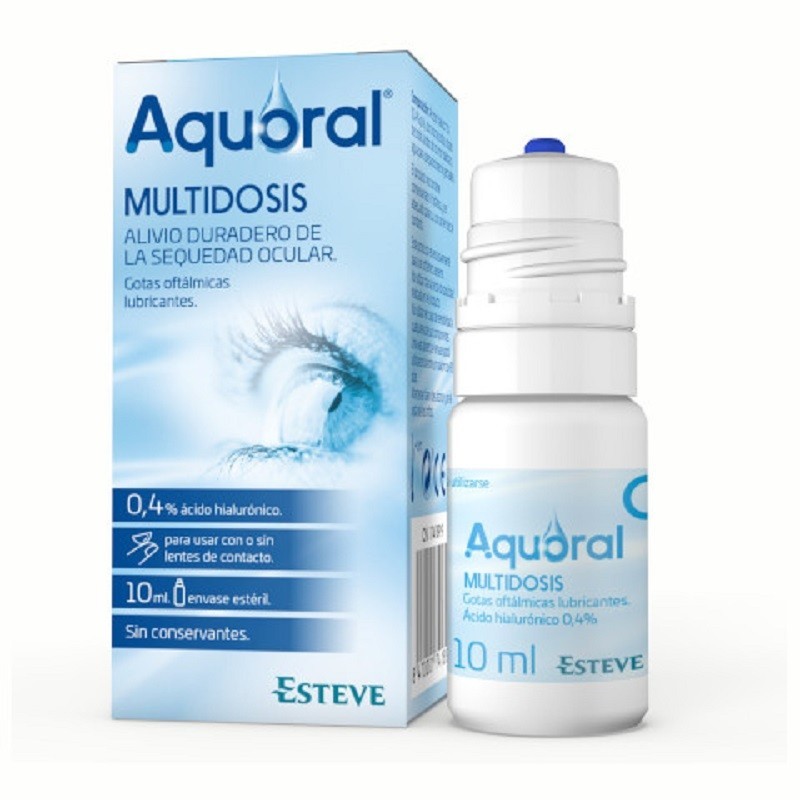AQUORAL GOTAS OFTALMICAS LUBRICANTE ESTERIL 10ML