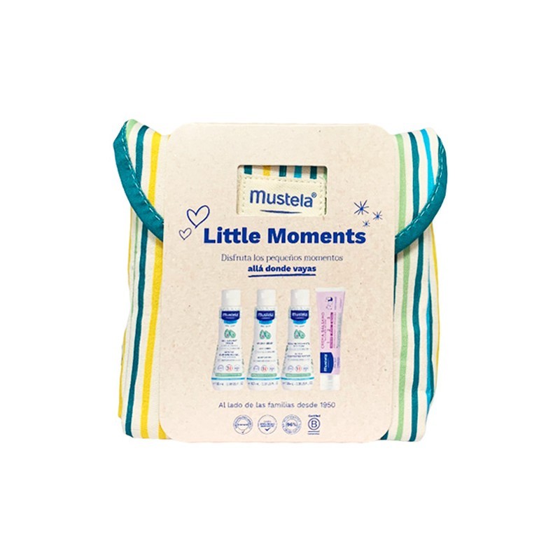 MUSTELA BOLSA MOCHILA MOMENTS RAYAS