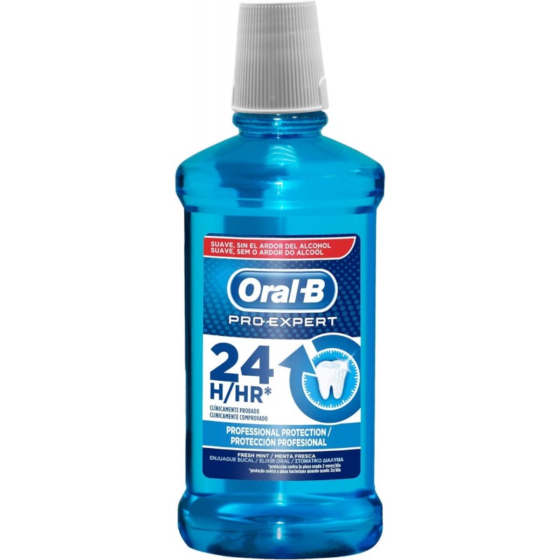 ORAL-B COLUTORIO PRO EXPERT 500 ML, 1 UNIDAD