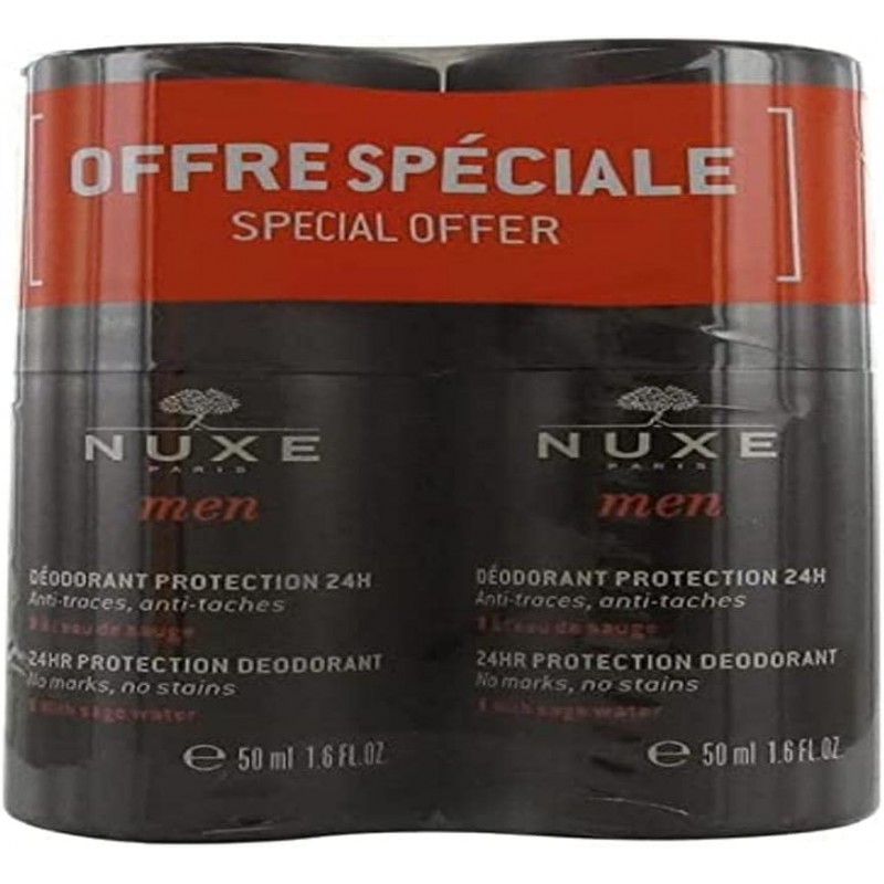 NUXE MEN DESODORANTE ROLL ON 2 UD