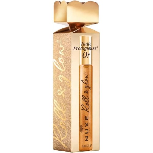 NUXE HUILE PRODIGIEUSE OR ROLL & GLOW 8ML